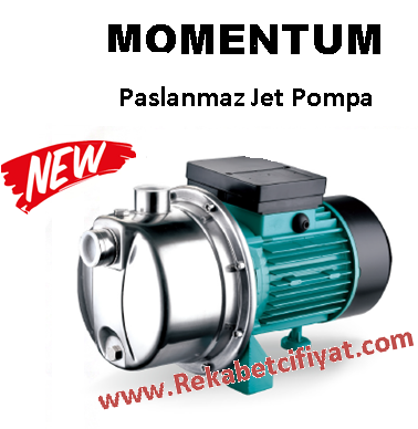MOMENTUM PJm101C 1HP 220V Paslanmaz Gövdeli Jet Pompa