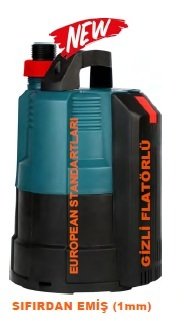 Momentum PKS-400SA 400W-220V Plastik Gövdeli Gizli Flatörlü Temiz Su Drenaj Dalgıç Pompa