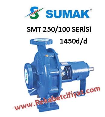SUMAK SMT 250/100 20HP Salyangoz Tip 1450d/d Çıplak Pompa