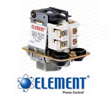 Element ELT-2CO-3Y    2-8 Bar Tahliyeli Üç Yollu On/Off  Trifaze Basınç Şalteri