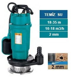 Momentum PDX1.5-15-0.37 0.50Hp 220V Döküm Gövdeli Yüksek İrtifalı Tek Kademeli Keson Kuyu Pompa