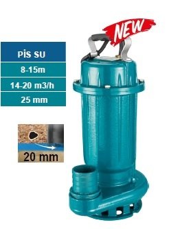 Momentum V550F 0.75Hp 220V Döküm Gövdeli Pis Su Drenaj Dalgıç Pompa