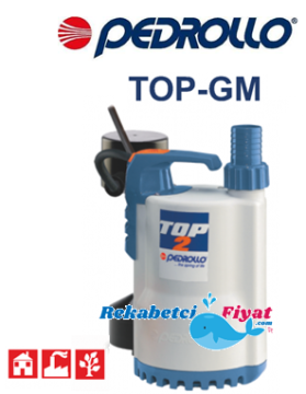 PEDROLLO TOP 3 - GM 0.75Hp 220V Gizli Flatörlü Drenaj Dalgıç Pompa