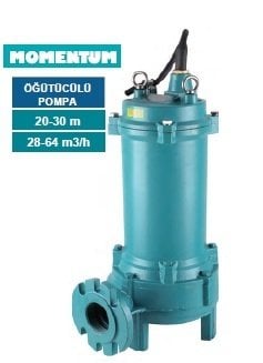 Momentum P2200T 3Hp 380V Döküm Gövdeli Parçalayıcılı Bıçaklı Öğütücülü Foseptik Pompa