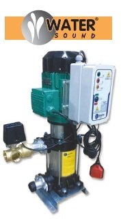 WATER SOUND 1WS40/5T -10 HP-380V- TEK POMPALI DİK MİLLİ EKO PAKET HİDROFOR