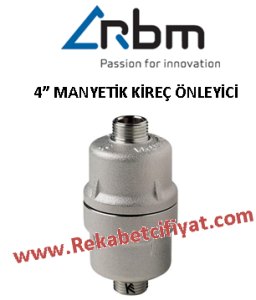 RBM 4'' Antikalker Manyetik Kireç Önleyici