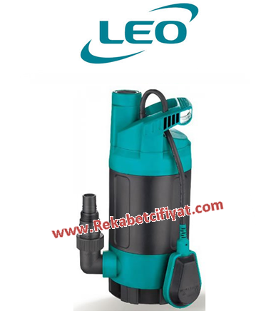 LEO LKS-400PW 400W 220V Şamandıralı Plastik Gövdeli Drenaj Dalgıç Pompası