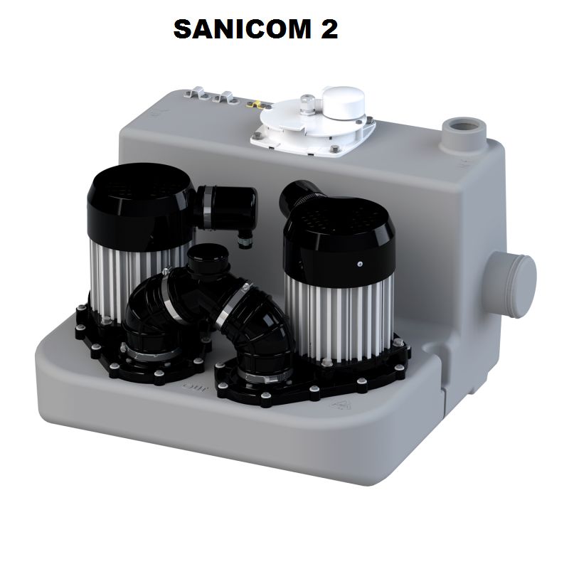 SANİHYDRO SANİCOM 2 220V YOĞUN KULLANIM İÇİN PİS SU TRANSFER POMPASI