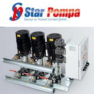 STAR 3 SD 100/4 T 5.5hp 380v Üç Pompalı Paket Hidrofor