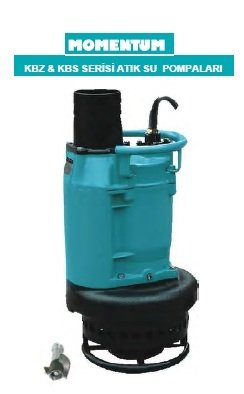 Momentum 100KBS46 8Hp 380V Döküm Gövdeli Atıksu Pompa