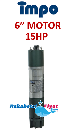 İMPO 15Hp - 11Kw 6'' Dalgıç Motor (V Tipi)