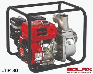 Solax LTP-80 3'' Dört Zamanlı Benzinli Motopomp (Su Motoru)