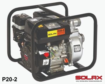 Solax P20-2 2'' Dört Zamanlı Benzinli Motopomp (Su Motoru)