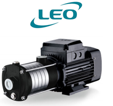 Leo ECHm 10-40 2hp 220v Paslanmaz Çelik Çok Kademeli Santrifüj Pompa