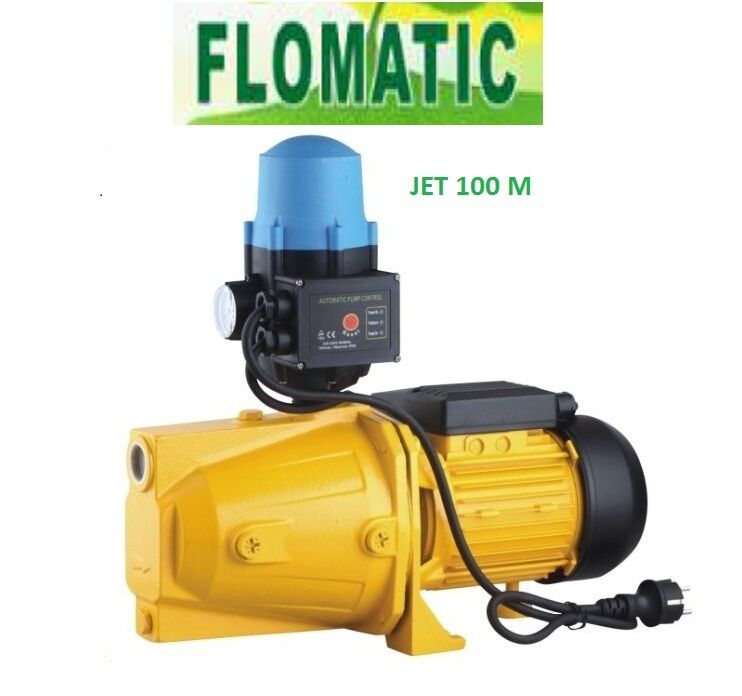 Flomatic Jet 100 M 1Hp 220V Jet Pompalı Hidromatlı Hidrofor