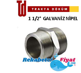 TRAKYA DÖKÜM 1 1/2'' Galvaniz Nipel