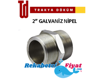 TRAKYA DÖKÜM 2'' Galvaniz Nipel