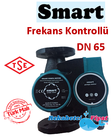 SMART SPM 65/12-340 220V DN65 Flanşlı Frekans Kontrollü Sirkülasyon Pompası