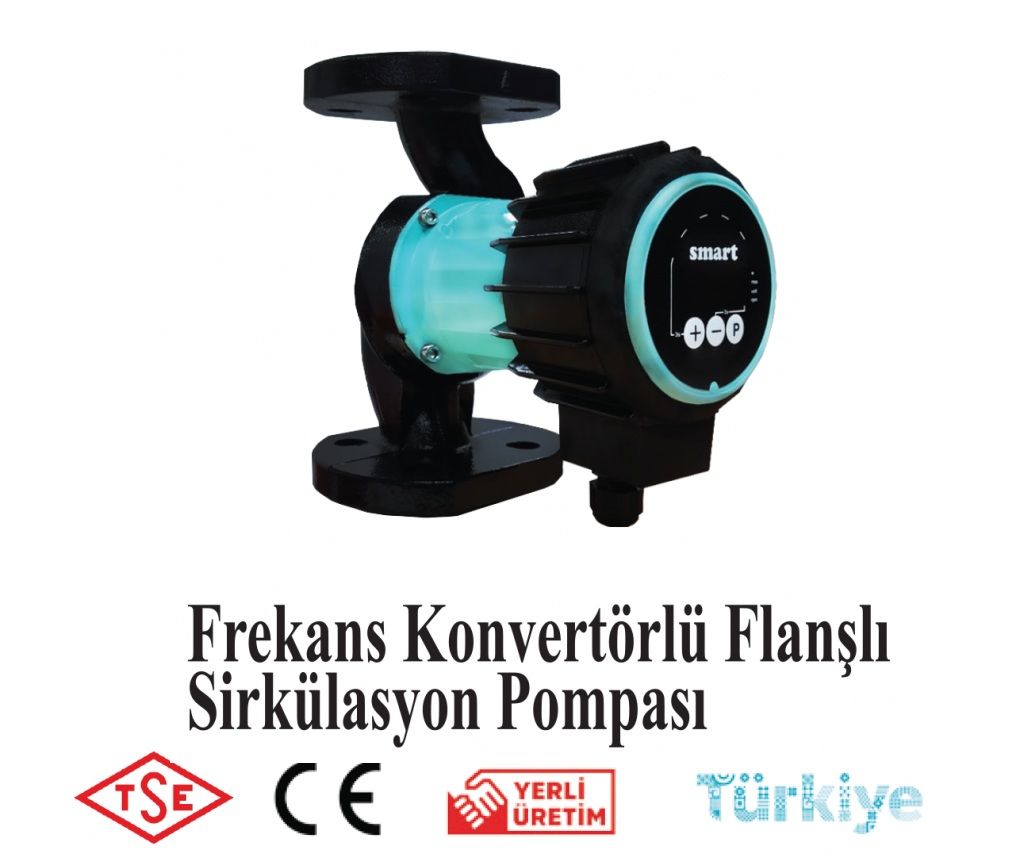 SMART SPM 50/8 240 small F inv DN50 FREKANS KONTROLLÜ FLANŞLI ECO DESIGN SİRKÜLASYON POMPASI