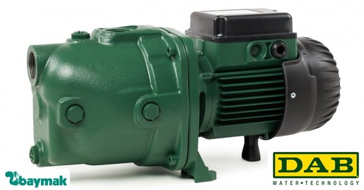 Dab Jet 92 M 0.75kW 220V Döküm Gövdeli Jet Pompa