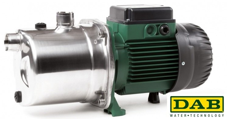 Dab JETİNOX 102 M 0.75kW 220V Paslanmaz Çelik Gövdeli Jet Pompa