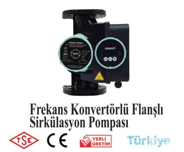 SMART  SPM 80/12 360 İNV  DN80  FREKANS KONTROLLÜ FLANŞLI SİRKÜLASYON POMPASI