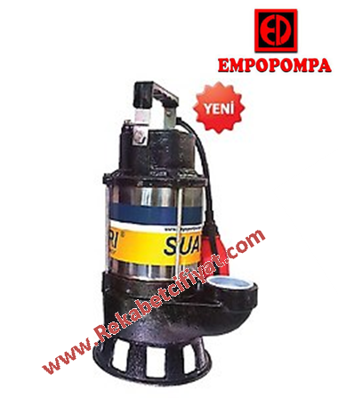 SU AYGIRI 100 1,2HP 2'' ÇIKIŞLI PİS SU DRENAJ POMPASI