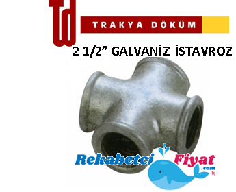 TRAKYA DÖKÜM 2 1/2'' Galvaniz Kuruva