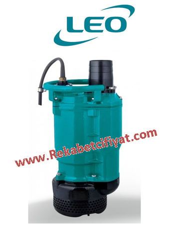 LEO KBZ 22,2 3HP 380V 50mm Çıkışlı Pis Su Dalgıç Pompa