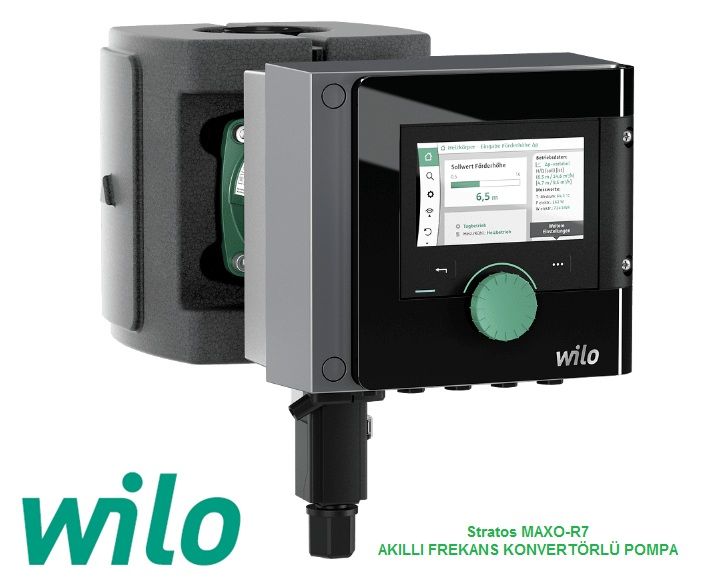 Wilo Stratos MAXO 30/0.5-12 PN10-R7 1½\'\' Dişli Frekans Kontrollü Sirkülasyon Pompa