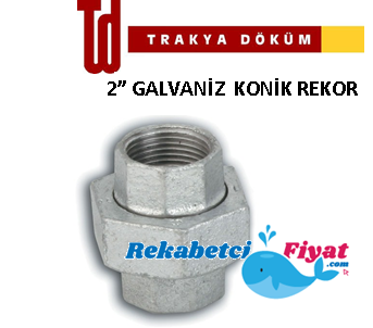 TRAKYA DÖKÜM 2'' Galvaniz Konik Rekor