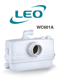 LEO WC601-A 600W 220V Parçalayıcı Bıçaklı Wc Öğütücü Pompası