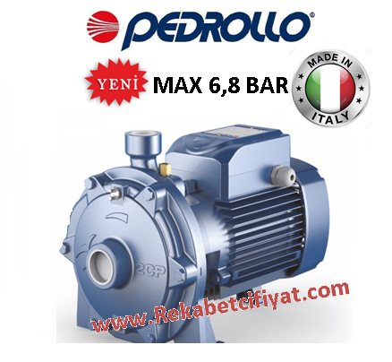 PEDROLLO 2CPm 25/14B 1,5HP 220V Çift Kademeli Pompa