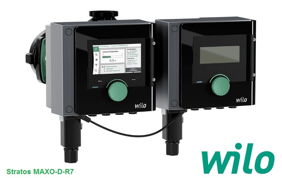 Wilo Stratos MAXO-D 30/0.5-10 PN10-R7 İkiz Pompalı Dişli Akıllı Frekans Kontrollü Sirkülasyon Pompa