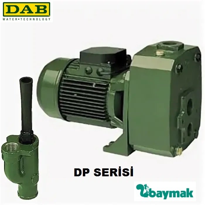 Dab DP 151 T 1.1kW 380V Kendinden Emişli Enjektörlü Pompa