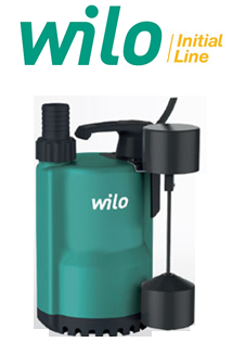 Wilo Initial Drain Compact 13.8 0.5hp 220v Temiz Su Asansör Flatörlü Dalgıç Pompa