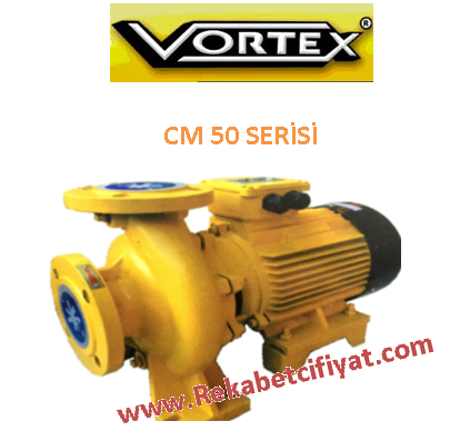 VORTEX CM 50-200C 10HP 380V Yatay Monoblok Santrifüj Pompa