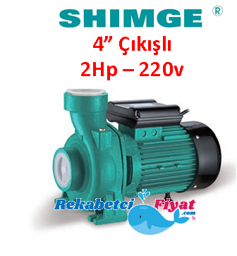 SHIMGE SHFm6BR 2Hp 220v 4'' Çıkışlı Tek Kademeli Santrifüj Pompa