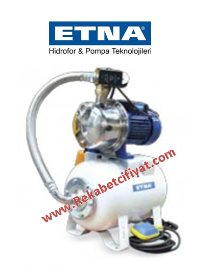 ETNA JET INOX 100-24 WS 1HP 5Kat - 6Daire Jet Pompalı Paket Hidrofor
