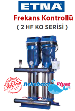 ETNA 2HF KO 25/8-75 10HP Frekans Kontrollü Çift Pompalı  Paket Hidrofor