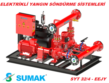 SUMAK SYT 32/4 - EEJY  (ELEKTRİKLİ+ELEKTRİKLİ+JOKER) YANGIN HİDROFORU- Fiyat bilgisi için bizimle iletişime geçiniz.