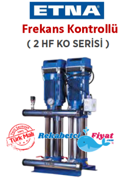 ETNA 2HF KO 15/6-40 5.5HP Frekans Kontrollü Çift Pompalı  Paket Hidrofor