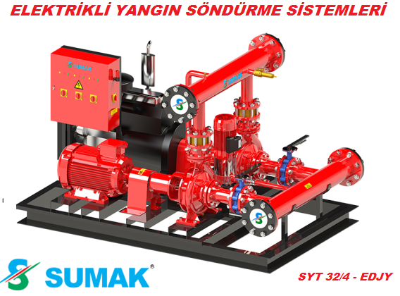 SUMAK SYT 32/4 - EDJY ( ELEKTRİKLİ+DİZEL+JOKEY+YANGIN) YANGIN HİDROFORU- Fiyat bilgisi için bizimle iletişime geçiniz.