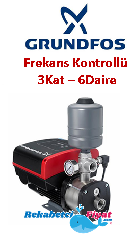 GRUNDFOS CMBE 1-44 2LT 0.75HP 220V Frekans Kontrollü Paket Hidrofor