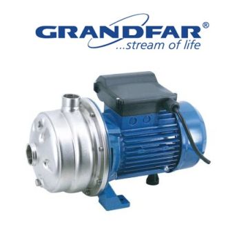 Grandfar 2GCDm 70/150  2Hp 220V  Paslanmaz Çelik Gövdeli Çift Kademeli Santrifüj Pompa-Aisi 304