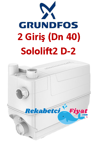GRUNDFOS SOLOLIFT2 D-2 280W 220V  3 Adet Bağlantılı Atık Su Transfer Ünitesi-97775318