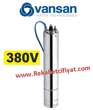 VANSAN VSM 04/5,5T 5,5HP 380V 4'' Derin Kuyu Dalgıç Motor