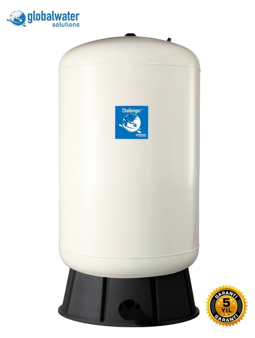Global Water GCB-200LV 200 Litre 10 Bar Dik Ayaklı Patlamayan Genleşme Tankı