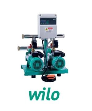 Wilo COE2-MSH 408 T   2x4 HP 380V Çift Pompalı Yatay Milli Hidrofor