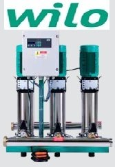 Wilo COE3-Helix FIRST V 1605-5/16/E/S/4 kW 380V 5.5Hp Üç Pompalı Kademeli Paslanmaz Paket Hidrofor